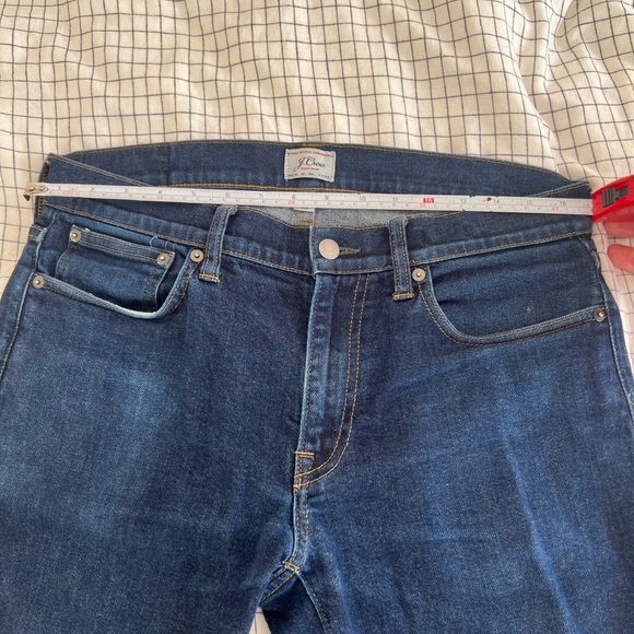 J. Crew - 484 Slim - Dark Blue - 33 Waist 34 Inseam - Picture 2 of 9